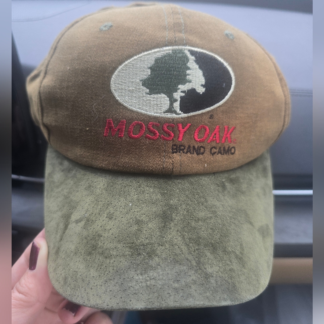 Vintage 90s Mossy Oak Brand Camo Hat Shot Show 1999 Snapback Hunting Usa